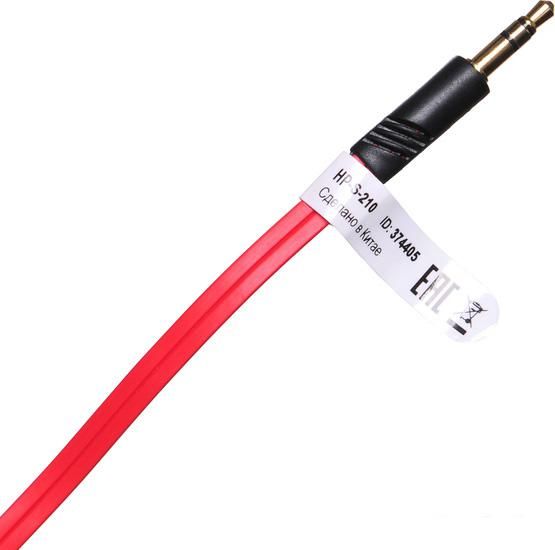 Наушники Оклик HP-S-210 (красный)