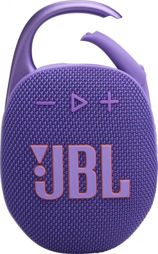 Беспроводная колонка JBL Clip 5 (фиолетовый)