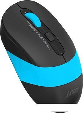 Мышь A4Tech Fstyler FG10 (черный/голубой)