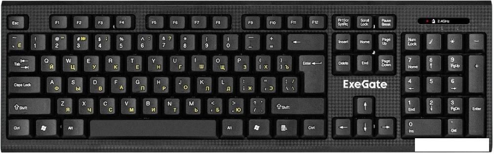 Офисный набор ExeGate Professional Standard Combo MK280 EX296104RUS