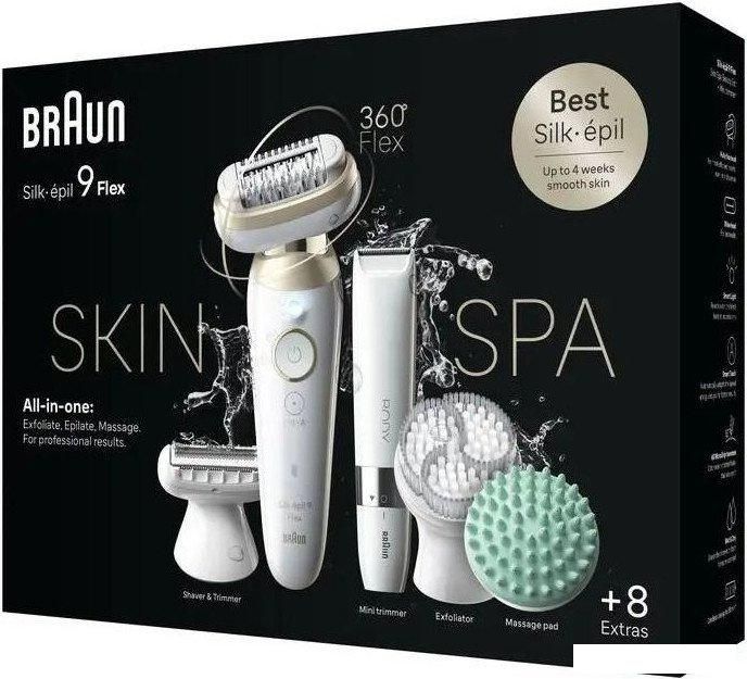 Женские электробритвы и эпиляторы Braun Silk-epil 9 Flex SES9481 3D
