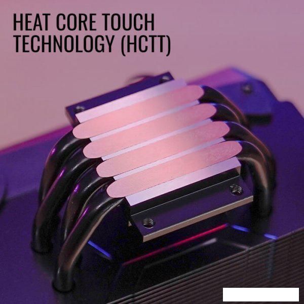Кулер для процессора AeroCool Cylon 4F WH ARGB PWM 4P