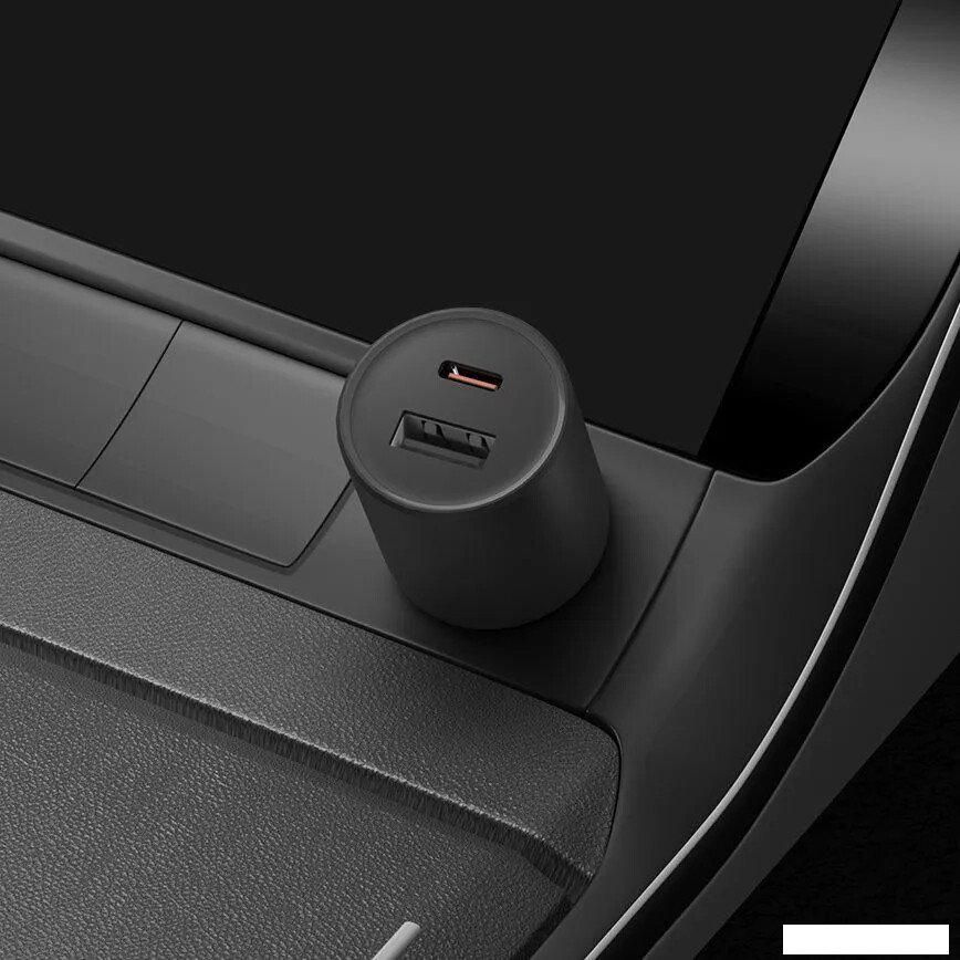 Автомобильное зарядное Xiaomi Mi 43W Car Charger 1A1C MDY-16-EQ BHR7989CN (китайская версия)
